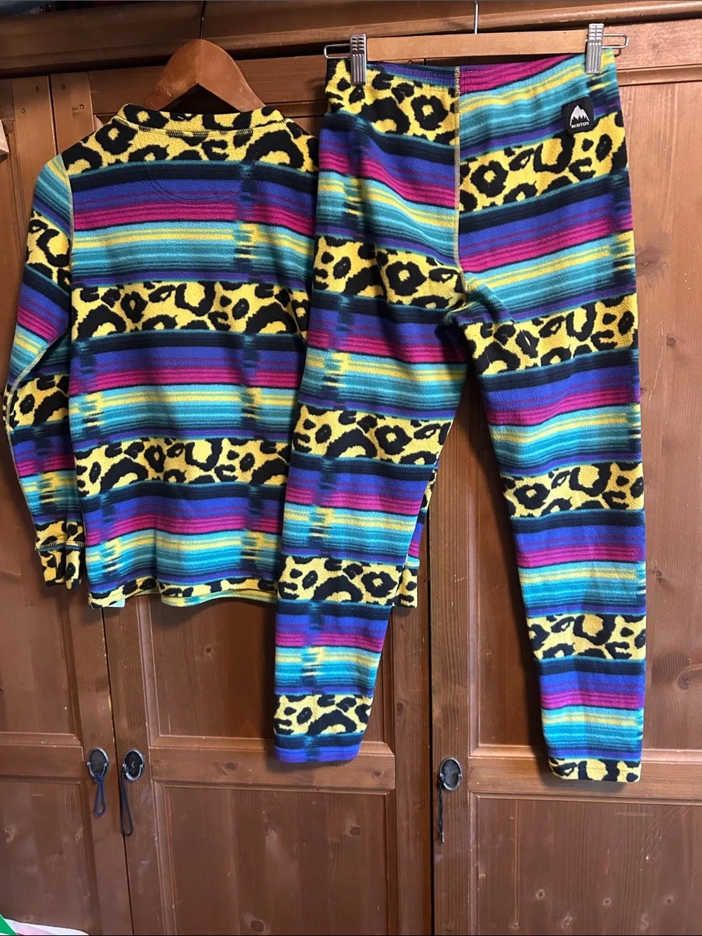 Burton Fleece Base Layer Set, Large
